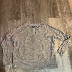 Buffalo David Bitton Gray vneck Sweater